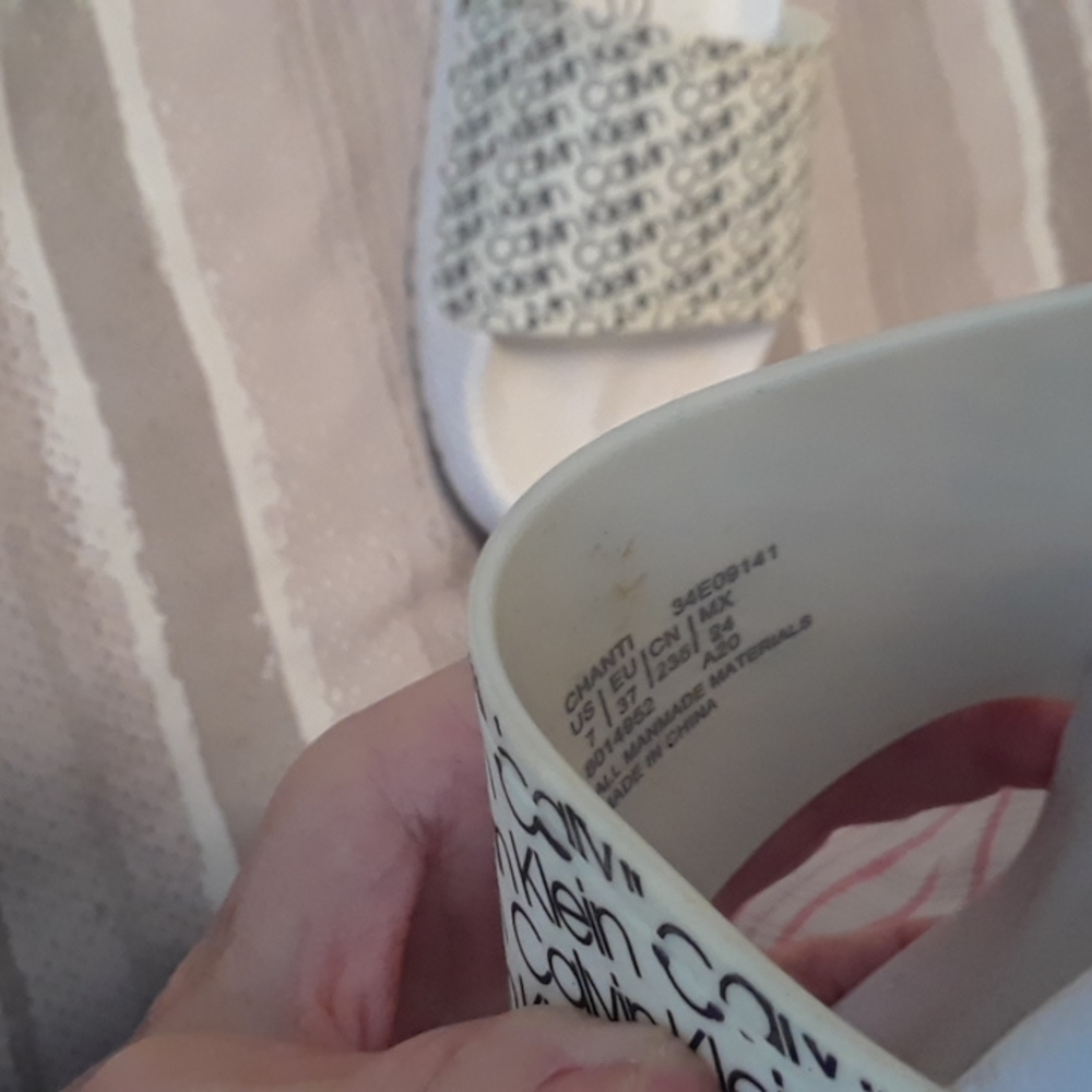 Calvin Klein Slides - Picture 4 of 4